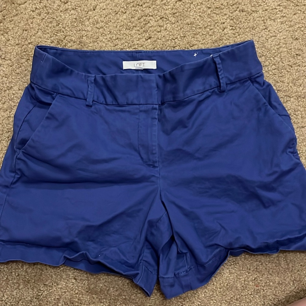 LOFT Riviera Women’s Short, Blue Size 6